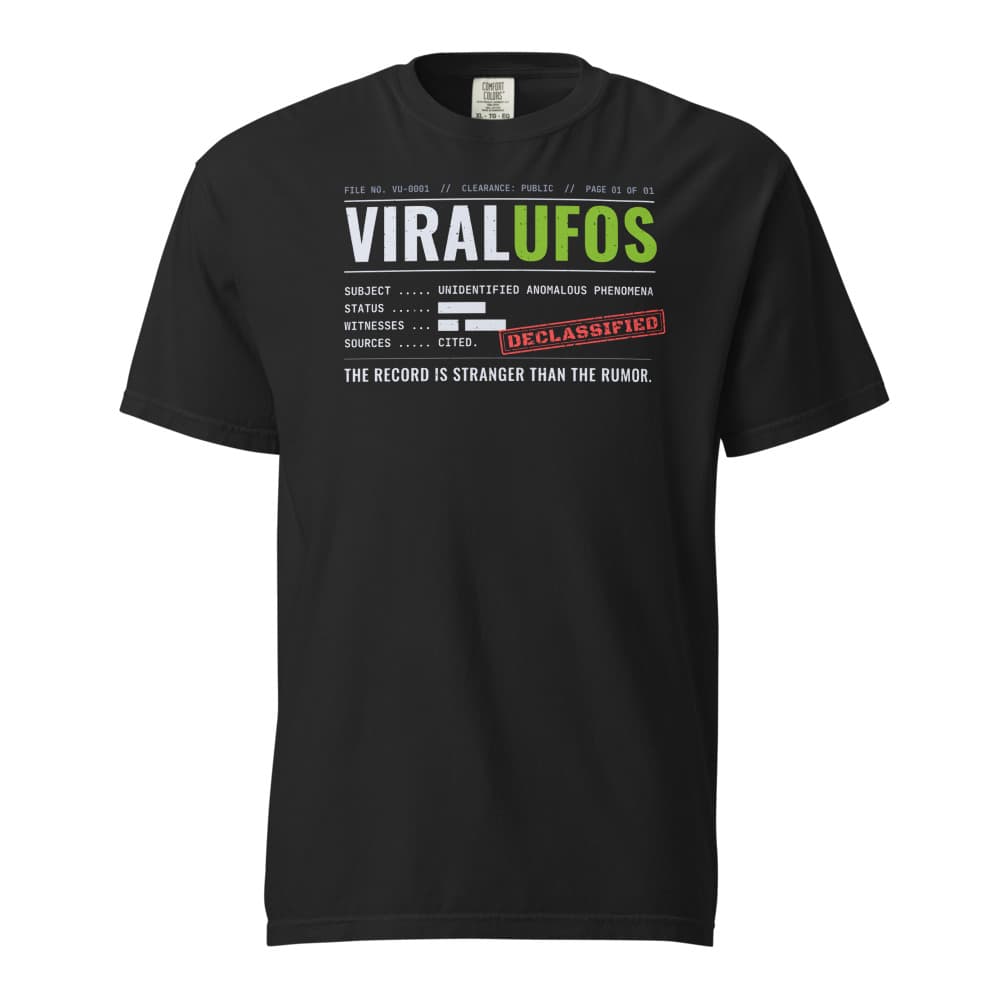 Declassified Logo Tee in Black