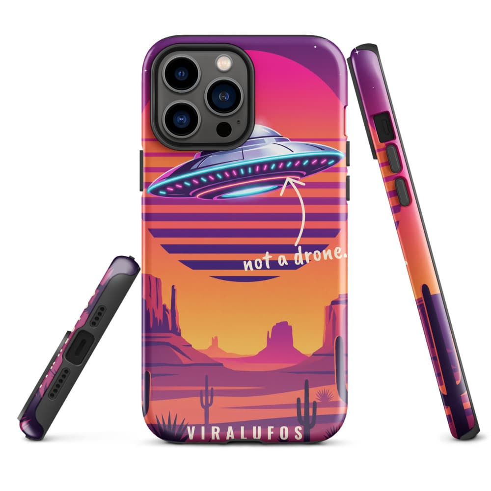 Saucer Sunset Phone Case in Glossy
