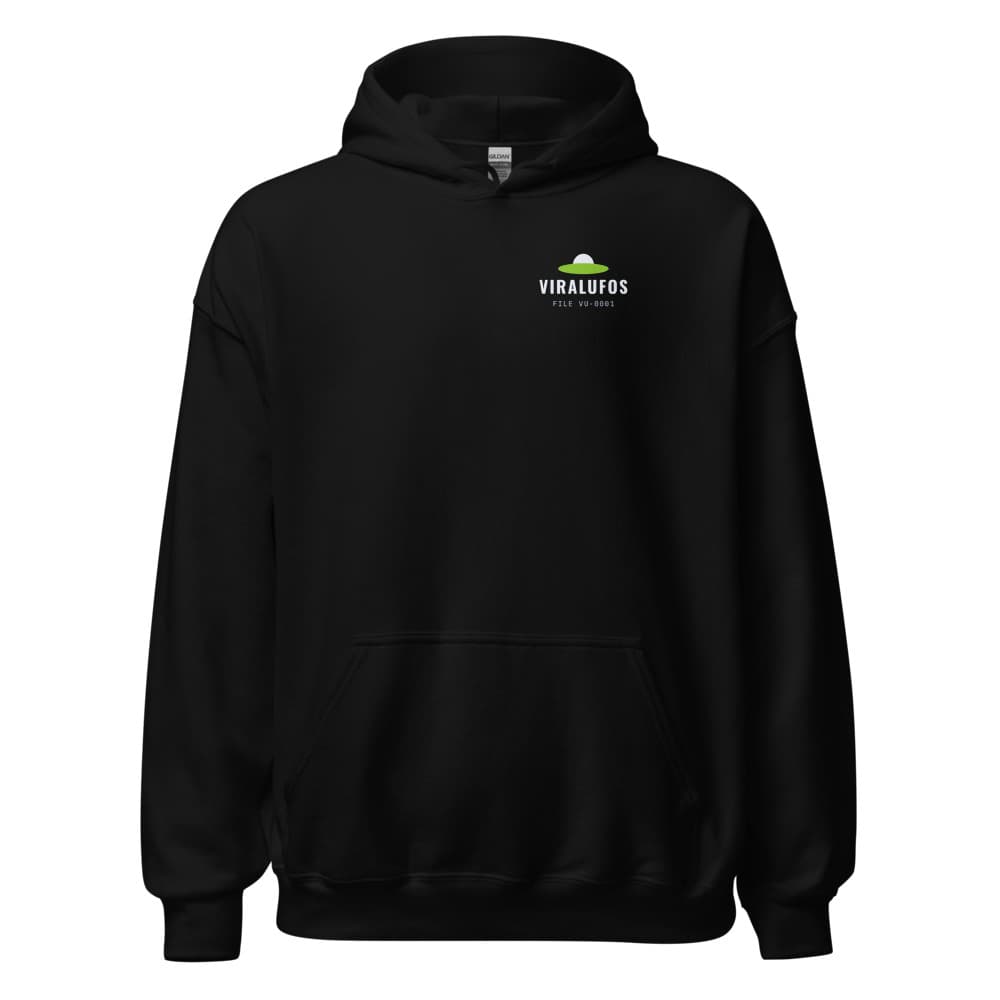 The Record Hoodie in Black